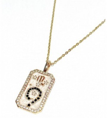 Collares acero Dorado...