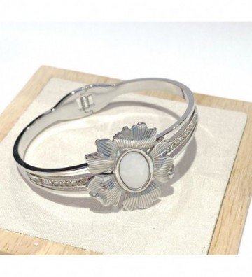 Pulseras brazaletes acero...