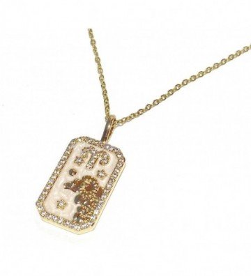 Collares acero Dorado...