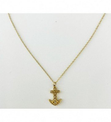 Collares acero Dorado...