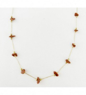 Collares acero Dorado...