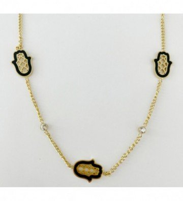 Collares acero Dorado...