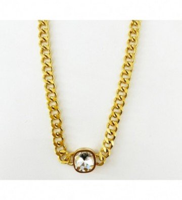 Collares acero Dorado...