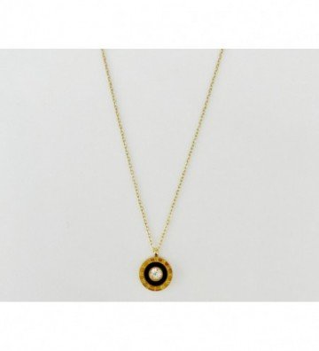 Collares acero Dorado...