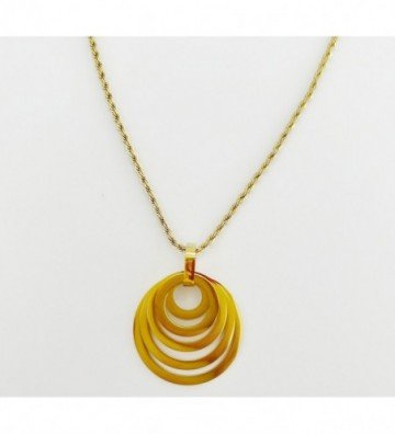 Collares acero Dorado...