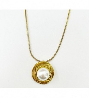 Collares acero Dorado...