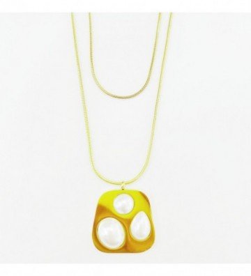 Collares acero Dorado...