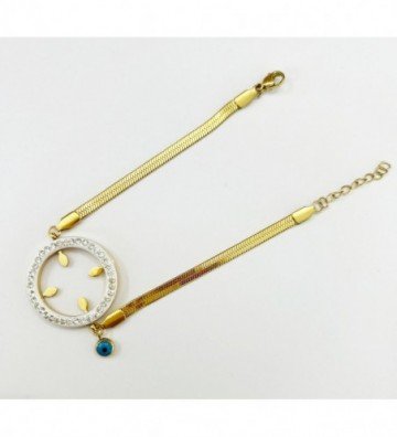 Pulseras brazaletes acero...