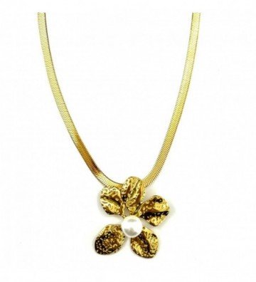 Collares acero Dorado...