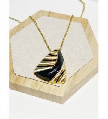 Collares acero Dorado...