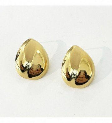 Pendientes acero Dorado...