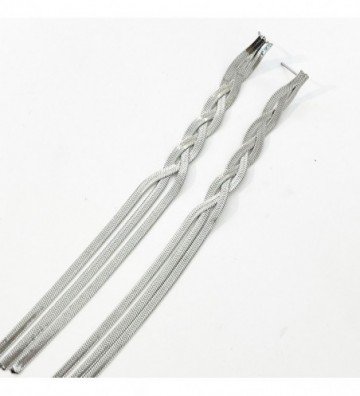 Pendientes acero Plateado...