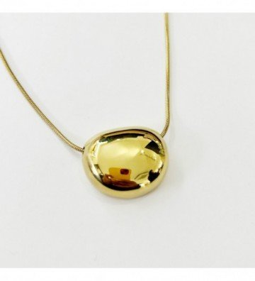 Collares acero Dorado...