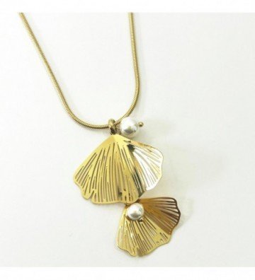 Collares acero Dorado...