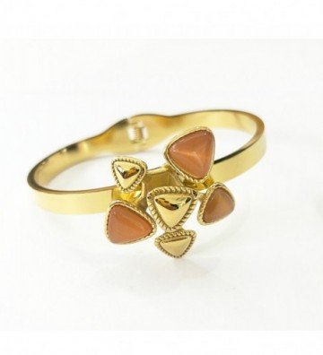 Pulseras brazaletes acero...