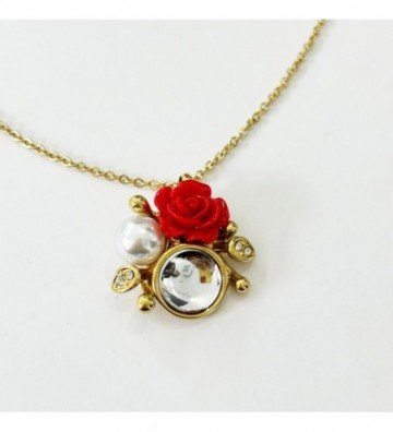 Collares acero Dorado...