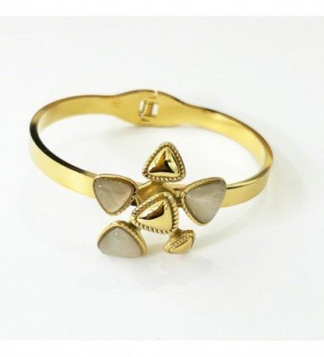 Pulseras brazaletes acero...