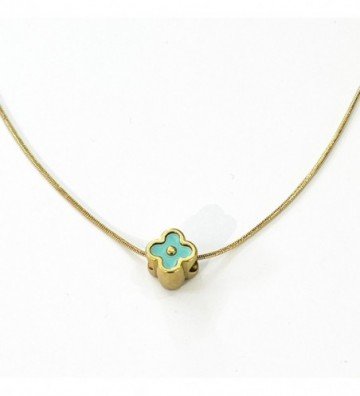 Collares acero Dorado...