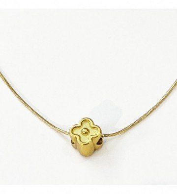 Collares acero Dorado...