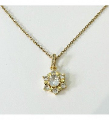 Collares acero Dorado...