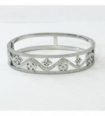 Pulseras brazaletes acero...