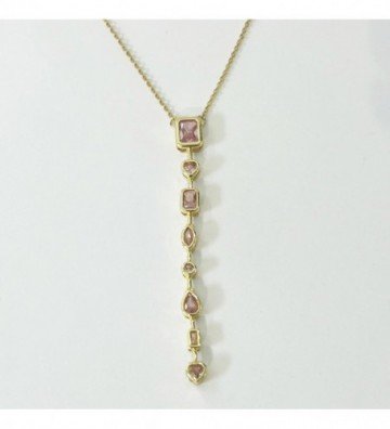 Collares acero Dorado...