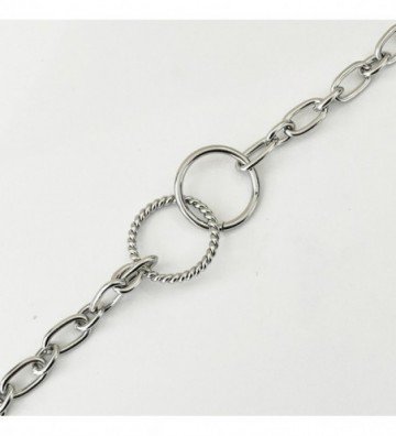 Pulseras brazaletes acero...