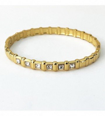 Pulseras brazaletes acero...