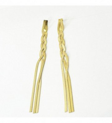 Pendientes acero Dorado...