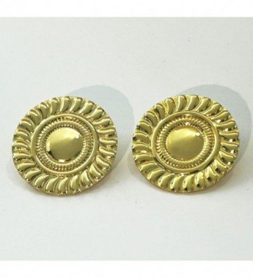 Pendientes acero Dorado...