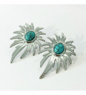 Pendientes acero Plateado...