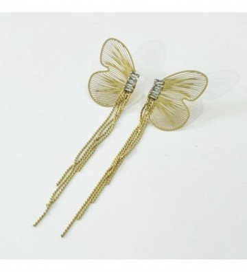 Pendientes acero Dorado...