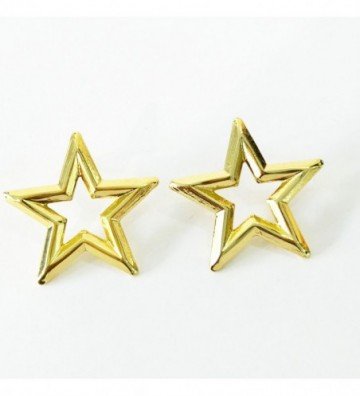 Pendientes acero Dorado...