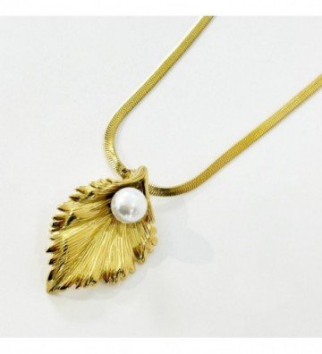 Collares acero Dorado...