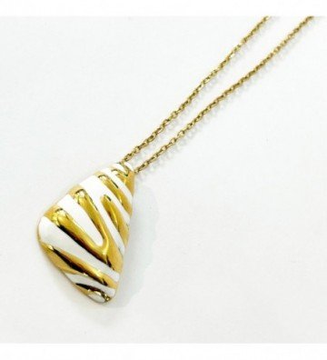 Collares acero Dorado...