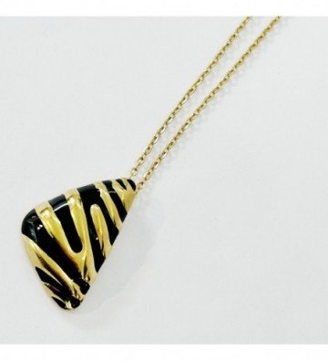 Collares acero Dorado...