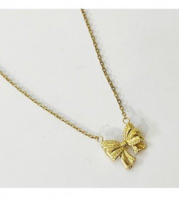 Collares acero Dorado...