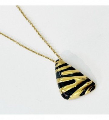 Collares acero Dorado...