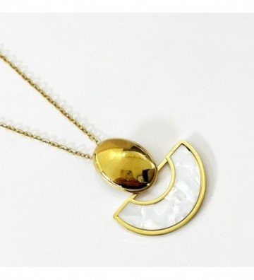 Collares acero Dorado...