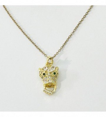 Collares acero Dorado...