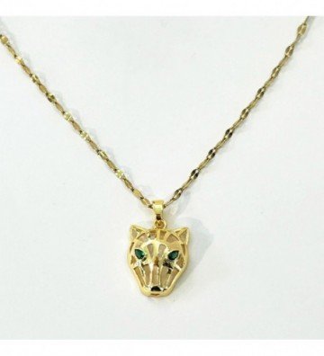 Collares acero Dorado...