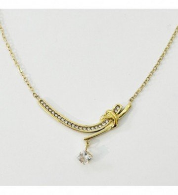 Collares acero Dorado...