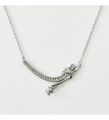 Collares acero Plateado...