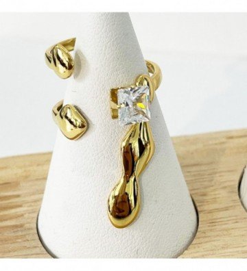 Anillos Sortijas acero...