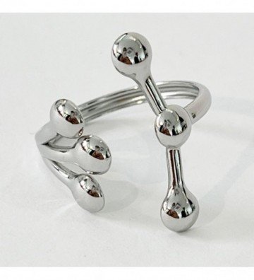 Anillos Sortijas acero...