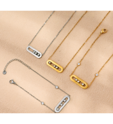 Pulseras brazaletes acero...