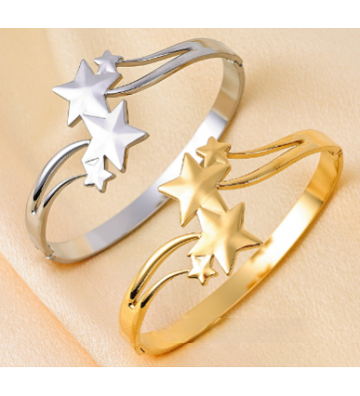 Pulseras brazaletes acero...