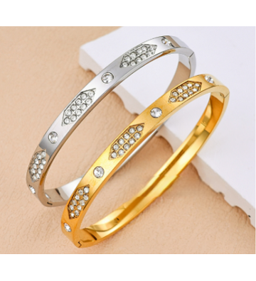 Pulseras brazaletes acero...