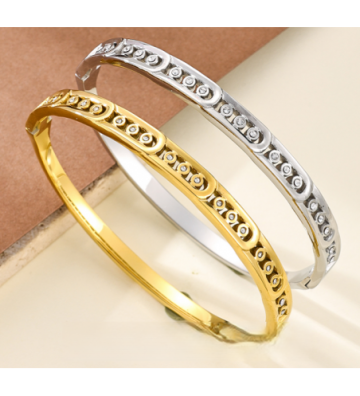 Pulseras brazaletes acero...