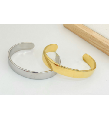 Pulseras brazaletes acero...